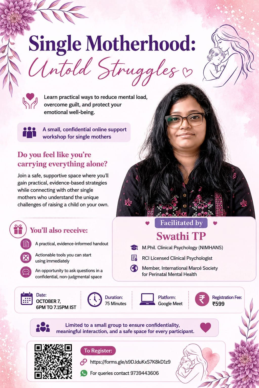 Poster — Single Motherhood: Untold Struggles